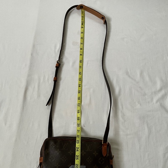 LOUIS VUITTON Vintage Marly Bandouliere Monogram Crossbody Brown - Picture 15 of 16